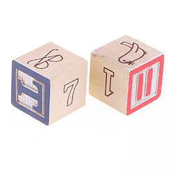 Block Puzzle Blocs construction Cubes Bois jouet pas cher