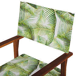 Acheter Beliani Chaise de jardin CINE Bois Vert clair