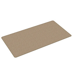 vidaXL Tapis de couloir aspect sisal sable 80x150 cm