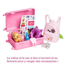 Acheter Barbie-Barbie en Voyage-Coffret avec chiot et accessoires HJY18