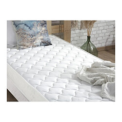 Idliterie Ensemble Matelas accueil Latex 3 zones INITIAL - Bi Confort Mousse & Latex + Sommier - Made in France pas cher