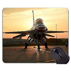 Universal (300x250x3) tapis de coussinet de souris antidérapant, F 16 Base de caoutchouc non glissante Aircraft Aircraft Aviation