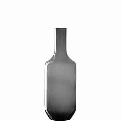 Avis LEONARDO HOME MILANO 041745 Vase en verre Gris 39 cm