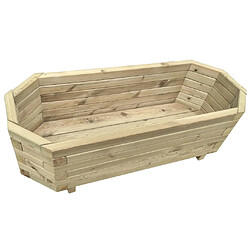 vidaXL Lit surélevé de jardin 80x32x31 cm Bois de pin imprégné