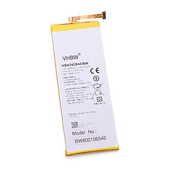 Batterie 3000mAh (3.8V) vhbw pour téléphone portable smartphone Huawei H60-L02, Honor 6, Mulan comme HB4242B4EBW.