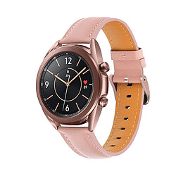 INF Bracelet en cuir pour Samsung Galaxy Watch 3 Pink