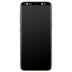 Bloc Complet Samsung Galaxy S8 Écran LCD Vitre Tactile Original or