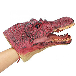 Universal Dinosaur Hand Puppet Toys non toxique Simulation Animal Soft Head Hand Puppet Gants de jouets uniques 