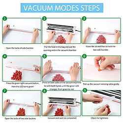 Acheter Machine à sceller sous vide automatique, Machine à sceller les sacs sous vide, adaptée aux aliments secs et humides, permettant d'économiser les aliments