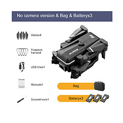 1 batterie Mini Dron drone sans appareil photo, pliante de la hauteur fixe Téléphone mobile Contrôle de la télécommande DRONE DRONE