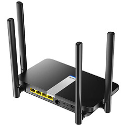 Routeur WiFi Cudy LT500 AC1200 4G LTE Dual Band - 1x Port Wan 10/100Mbps et 3x Ports Lan 10/100Mbps - 4 Antennes Externes