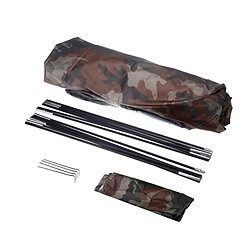 Totalcadeau Tente en polyester motif camouflage 2 places pas cher