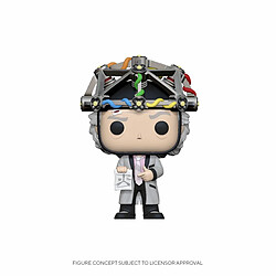 Funko Retour vers le Futur - Figurine POP! Doc w/Helmet 9 cm