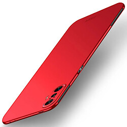 Mofi Coque en TPU Bouclier Slim Givré rigide rouge pour votre Xiaomi Redmi K40 Gaming