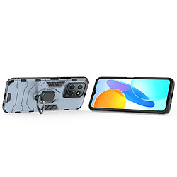 Acheter Htdmobiles Coque pour Huawei Honor X8 5G / Honor X6 - housse etui rigide anti choc + film ecran - BLEU FONCE