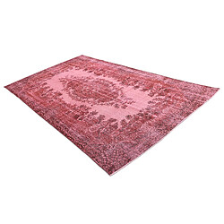 Vidal Tapis de laine 282x163 rouge Ultra Vintage