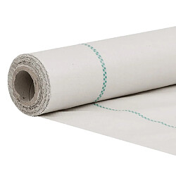 Avis vidaXL Membrane anti-mauvaises herbes blanc 2x50 m PP