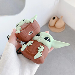 GUPBOO Airpods Coque Housse Étui Protecteur Compatible pour AirPods 3-Semaine contre Yoda Silicone