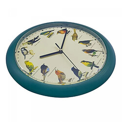 Horloge chant d'oiseau Bleu Herzberg HG03718 pas cher