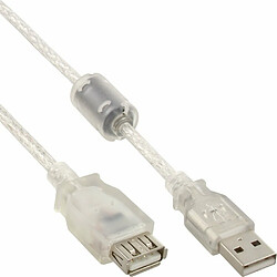 InLine 34605Q Transparent USB A