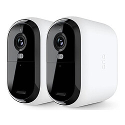 Arlo Caméra de surveillance Pack de 2 Caméras Essential 2 VMC2252-100EUS