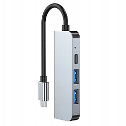 GUPBOO Adaptateur Hub 2 x USB-A USB-C TYPE-C HDMI vers ordinateur portable,JL918 pas cher