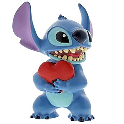 Cstore Figurine - DISNEY TRADITION - STITCH HEART - Licence Officielle Lilo et Stitch - Enesco