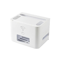 Universal Routeur WiFi Boîte de stockage Câble Prise d'alimentation Cable d'organisation Boîte de stockage Etagère Etagère Coque de protection Bureau Organisateur de maison Sans fil