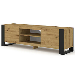 Bestmobilier Pedro - meuble tv - 158 cm