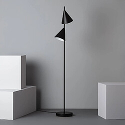 Avis Ledkia Lampadaire Whirlwind Noir