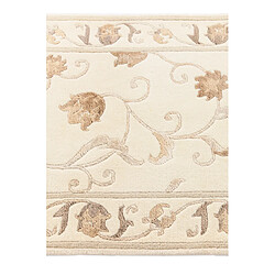 Vidal Tapis de couloir en laine 300x79 beige Darya pas cher