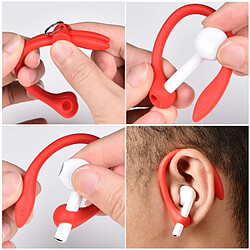 Acheter GUPBOO paire d'embouts en silicone souple crochet d'oreille support de casque Bluetooth compatible crochet d'oreille écouteur