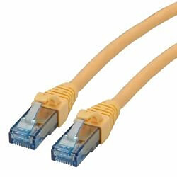 Fox Pathé Europa ROLINE Cat6a 1.5m câble de réseau 1,5 m U/UTP [UTP] Jaune (ROLINE UTP PatchCord Cat6a. LSOH. CL. Yellow. 1.5m)