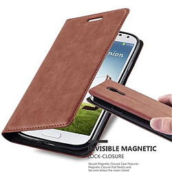 Cadorabo Coque Samsung Galaxy S4 Etui en Brun