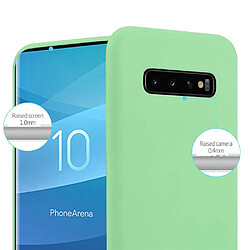 Acheter Cadorabo Coque Samsung Galaxy S10 PLUS Etui en Vert