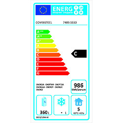 Avis Table Réfrigérée Positive 8 Tiroirs Gamme 700 - Energy Line - Combisteel