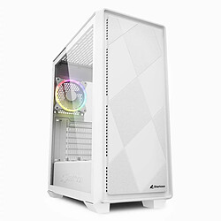 Boîtier ATX semi-tour Sharkoon VS8 RGB Blanc