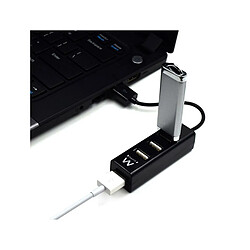 Avis Hub USB Ewent 4 Puertos EW1123 Negro