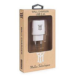 Maillon Technologique Premium MTWC1W24 Chargeur de téléphones Portables Intérieur Blanc - Chargeurs de téléphones Portables (Intérieur, Secteur, 5 V, Blanc)