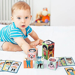 Avis Universal Personnages en bois assortis puzzle des jouets en bois parent enfant interactif jeu éducation