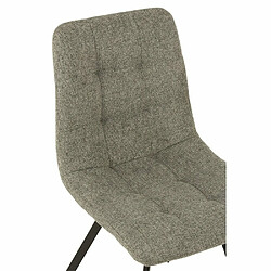 Inside 75 Chaise MILENA Gris Clair pas cher