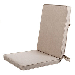 BigBuy Outdoor Coussin de chaise Beige 123 x 48 x 4 cm