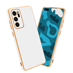 Cadorabo Coque Huawei P40 Etui en Blanc