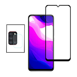 PHONECARE Kit Film Caméra Arrière + Film de Verre Trempé 5D Full Cover pour Samsung Galaxy A31