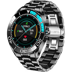 Chrono Montre Connectée BW0185 Bluetooth-Noir