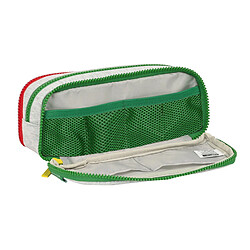 Avis Trousse Fourre-Tout Triple Benetton Pop Gris (21 x 8 x 8 cm)