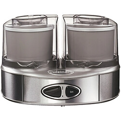 Cuisinart - Sorbetière 2x1L Aluminium