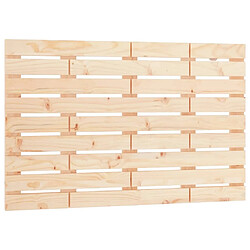 Maison Chic Tête de lit scandinave,Meuble de chambre murale 81x3x63 cm Bois massif de pin -MN13580