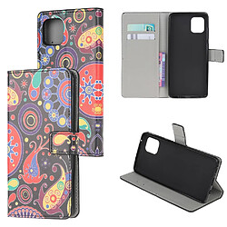 Etui en PU impression de motifs fleur paisley pour votre Samsung Galaxy A81/Note 10 Lite/M60s