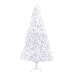 vidaXL Sapin de Noël artificiel 300 cm Blanc